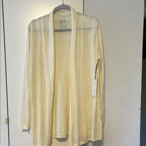 Brand New Linen Cardigan Sweater from Rachel Zoe . 🆕